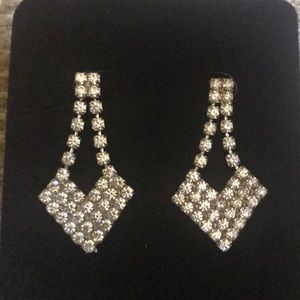 Fancy Rhinestone Earrings